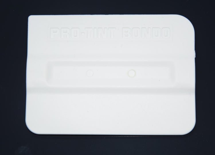 weisses PVC-Rakel hart - Hilfsmittel zur Folienmontage