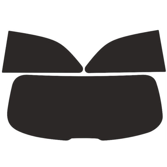 Passgenau zugeschnittenes Tönungsfolien-Set für Audi A1 – CNC-Zuschnitt von FVB Carbon Folie