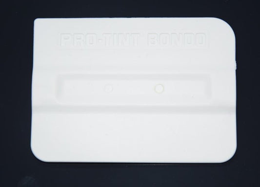 weisses PVC-Rakel hart - Hilfsmittel zur Folienmontage