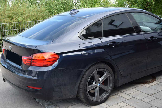 Tönungsfolie passgenau zugeschnitten und professionell montiert auf BMW 4er F36