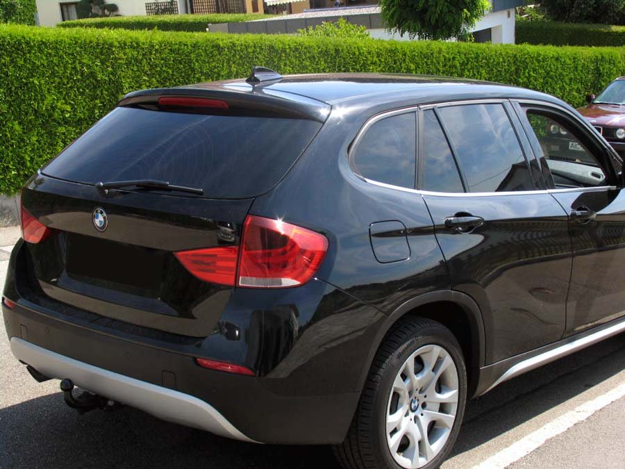 Passgenau zugeschnittenes Tönungsfolien Set für BMW X1 E84 – CNC Zuschnitt von FVB Carbon Folie