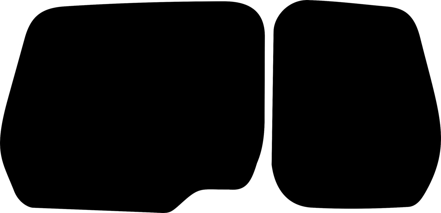 Passgenau zugeschnittenes Tönungsfolien-Set für Citroen Berlingo 2 Hecktüren – CNC-Zuschnitt von FVB Carbon Folie