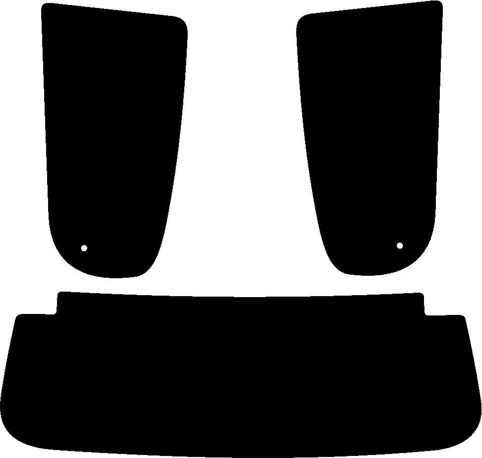 Passgenau zugeschnittenes Tönungsfolien-Set für Citroën C1 II 5-Türer – CNC-Zuschnitt von FVB Carbon Folie