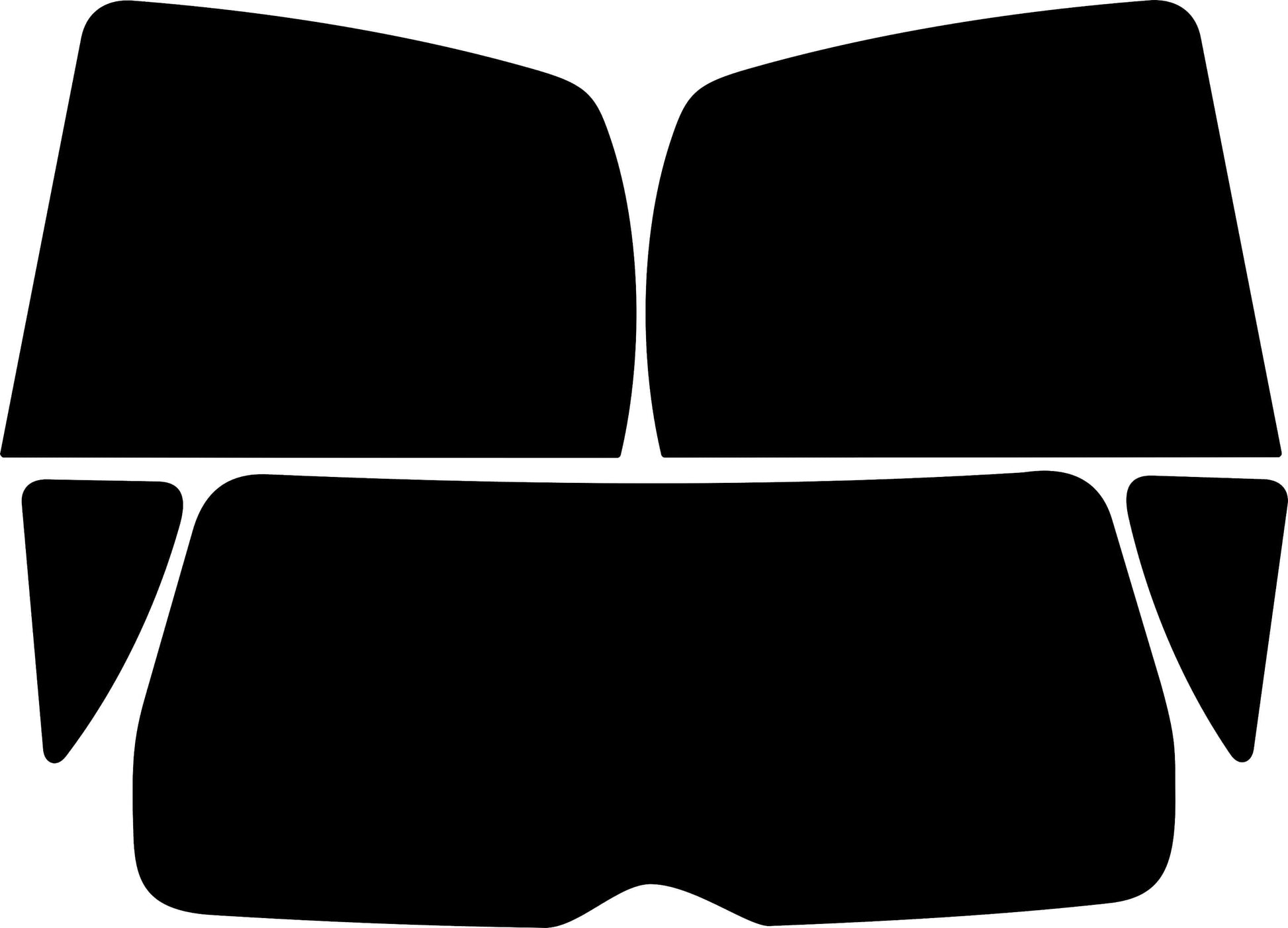 Passgenau zugeschnittenes Tönungsfolien-Set für Citroën C3 III – CNC-Zuschnitt von FVB Carbon Folie