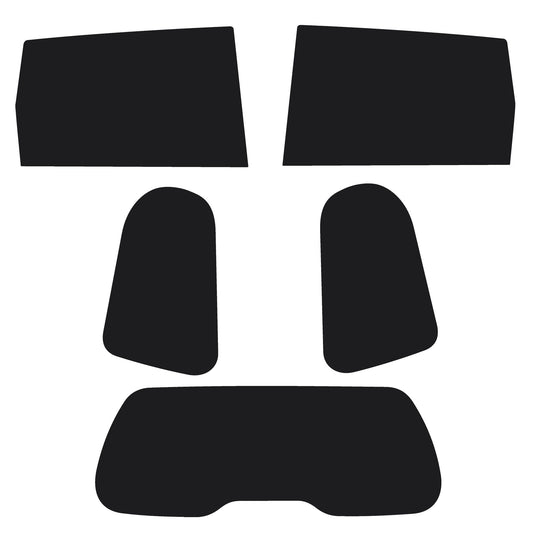 Passgenau zugeschnittenes Tönungsfolien-Set für Dacia Lodgy – CNC-Zuschnitt von FVB Carbon Folie