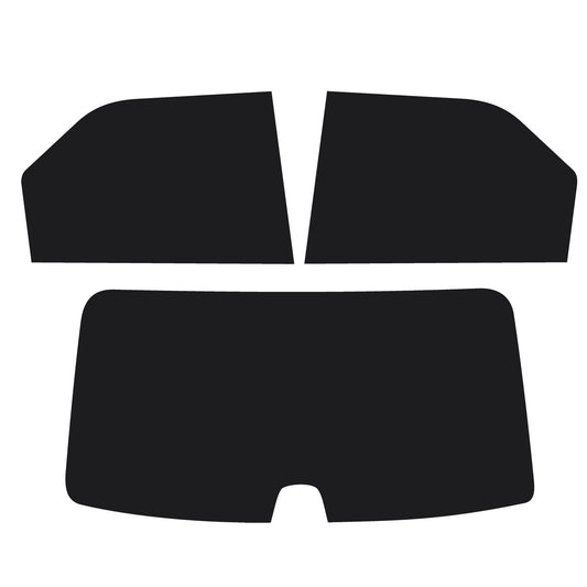 Passgenau zugeschnittenes Tönungsfolien-Set für Dacia Logan I Limousine – CNC-Zuschnitt von FVB Carbon Folie