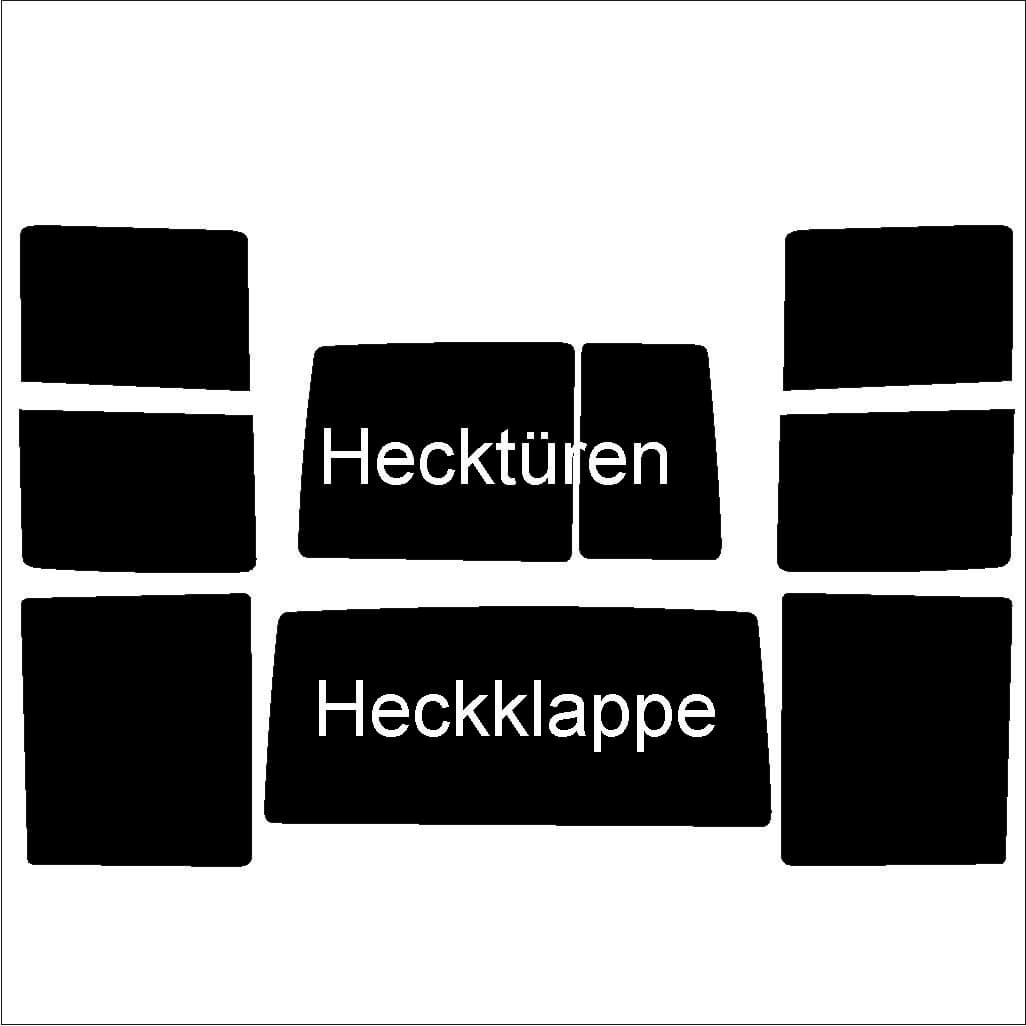 Passgenau zugeschnittenes Tönungsfolien-Set für Fiat Dblo – CNC-Zuschnitt von FVB Carbon Folie