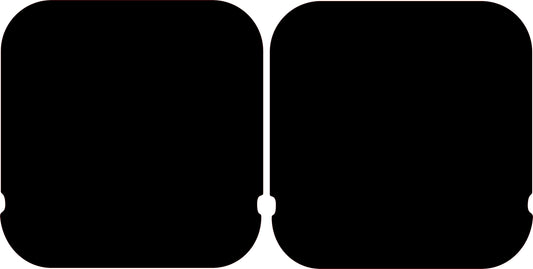 Passgenau zugeschnittenes Tönungsfolien-Set für Fiat Ducato 3 Hecktüren – CNC-Zuschnitt von FVB Carbon Folie