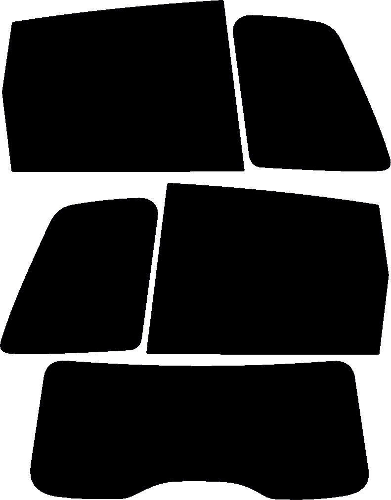 Passgenau zugeschnittenes Tönungsfolien-Set für Ford C-Max I – CNC-Zuschnitt von FVB Carbon Folie