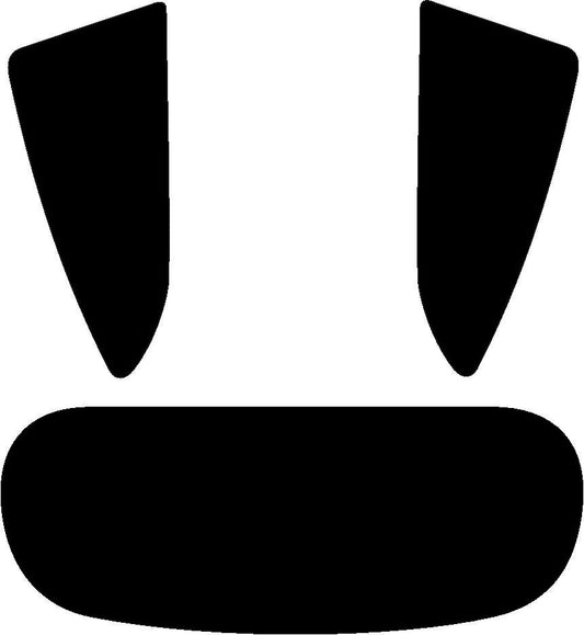 Passgenau zugeschnittenes Tönungsfolien-Set für Ford Fiesta MK7 3-Türer – CNC-Zuschnitt von FVB Carbon Folie