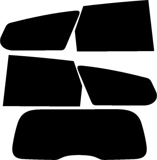 Passgenau zugeschnittenes Tönungsfolien-Set für Ford Focus Turnier II – CNC-Zuschnitt von FVB Carbon Folie