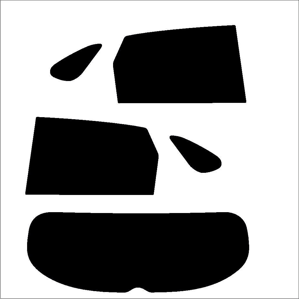 Passgenau zugeschnittenes Tönungsfolien-Set für Hyundai i30 PD – CNC-Zuschnitt von FVB Carbon Folie