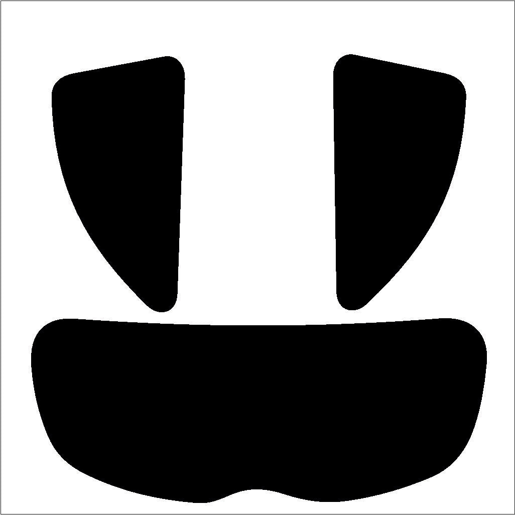 Passgenau zugeschnittenes Tönungsfolien-Set für KIA Rio UB 3-Türer – CNC-Zuschnitt von FVB Carbon Folie