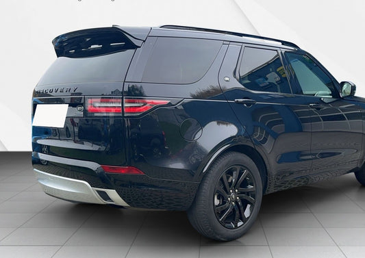 Tönungsfolie passgenau zugeschnitten und professionell montiert auf Land Rover Discovery – Beispiel mit FVB Carbon Folie