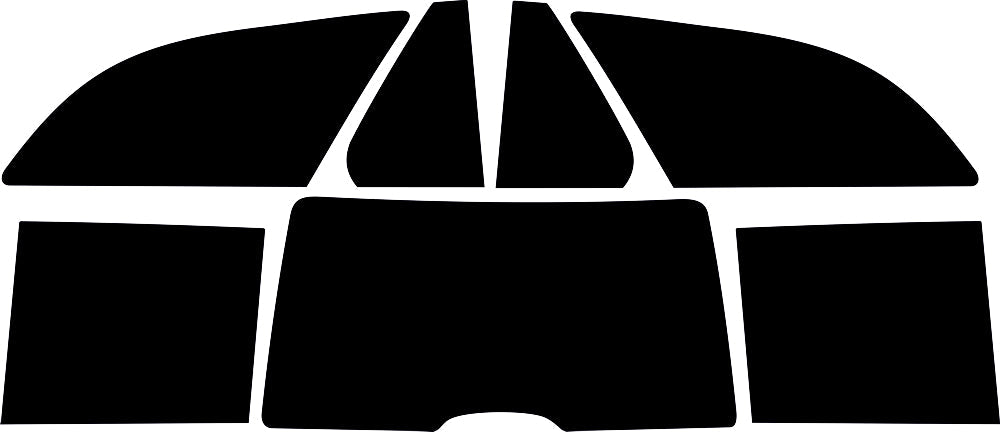 Passgenau zugeschnittenes Tönungsfolien-Set für Mercedes C-Klasse S202 – CNC-Zuschnitt von FVB Carbon Folie