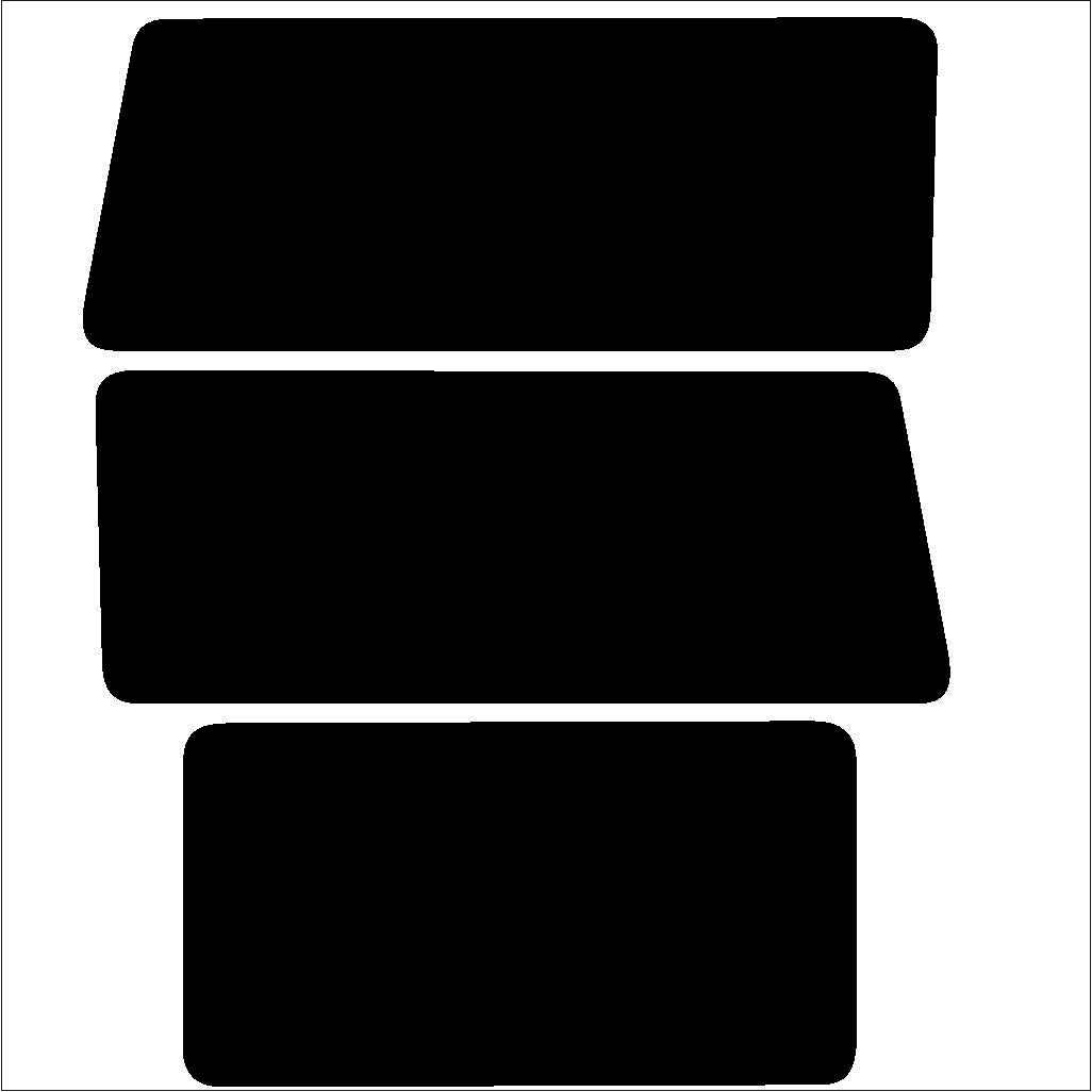 Passgenau zugeschnittenes Tönungsfolien-Set für Mercedes G Klasse W461 – CNC-Zuschnitt von FVB Carbon Folie