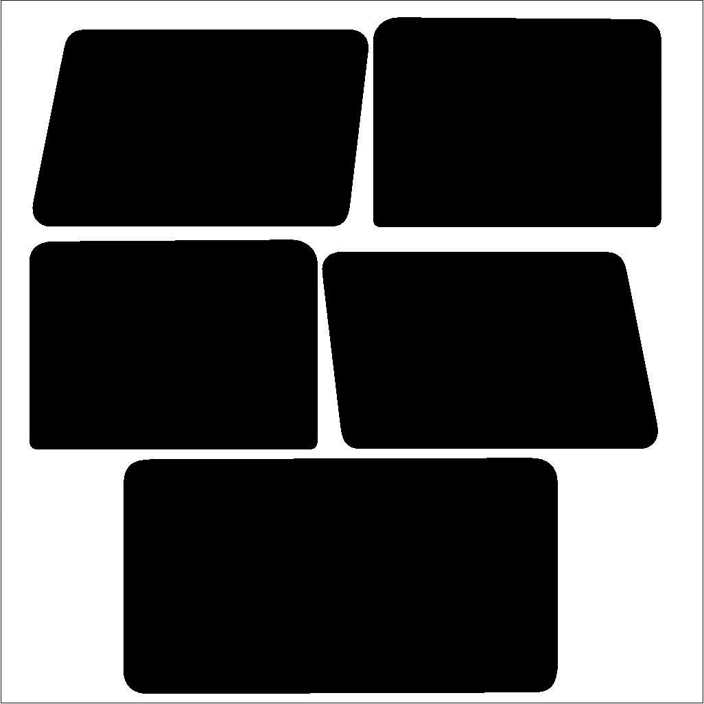 Passgenau zugeschnittenes Tönungsfolien-Set für Mercedes G Klasse W463 – CNC-Zuschnitt von FVB Carbon Folie