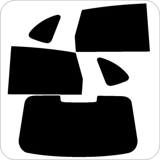 Tönungsfolie passgenau zugeschnitten und professionell montiert Nissan Tino Almera – Beispiel mit FVB Carbon Folie