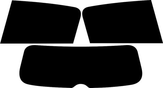 Passgenau zugeschnittenes Tönungsfolien-Set für Peugeot 307 5-Türer – CNC-Zuschnitt von FVB Carbon Folie