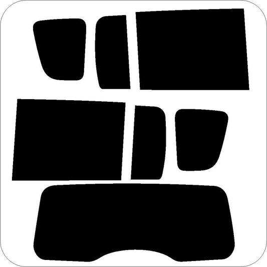 Passgenau zugeschnittenes Tönungsfolien-Set für Renault Espace 4 – CNC-Zuschnitt von FVB Carbon Folie