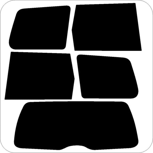 Passgenau zugeschnittenes Tönungsfolien-Set für Renault Grand Espace 3 – CNC-Zuschnitt von FVB Carbon Folie