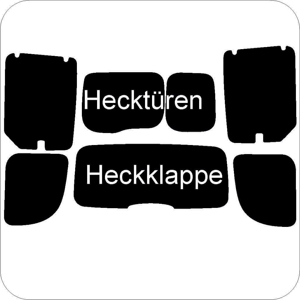 Passgenau zugeschnittenes Tönungsfolien-Set für Renault Kangoo 2 – CNC-Zuschnitt von FVB Carbon Folie