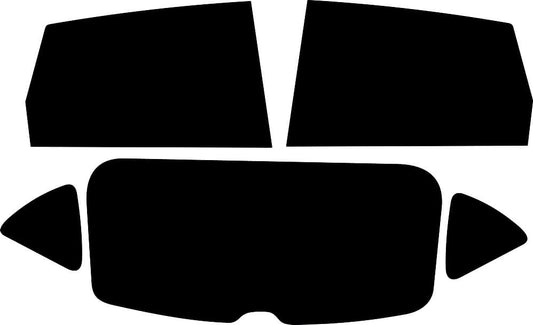 Passgenau zugeschnittenes Tönungsfolien-Set für Seat Altea – CNC-Zuschnitt von FVB Carbon Folie