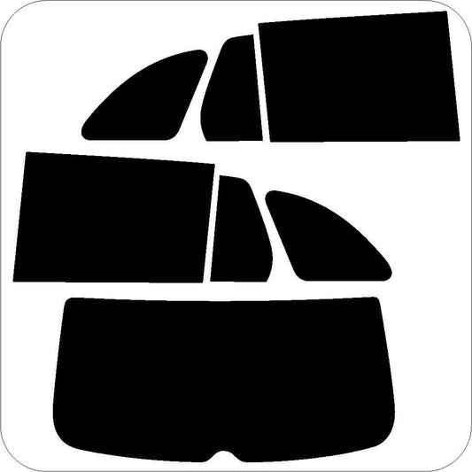 Passgenau zugeschnittenes Tönungsfolien-Set für Skoda Fabia Kombi 5J – CNC-Zuschnitt von FVB Carbon Folie