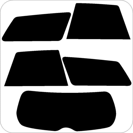 Passgenau zugeschnittenes Tönungsfolien-Set für Subaru Legacy Kombi 4 – CNC-Zuschnitt von FVB Carbon Folie