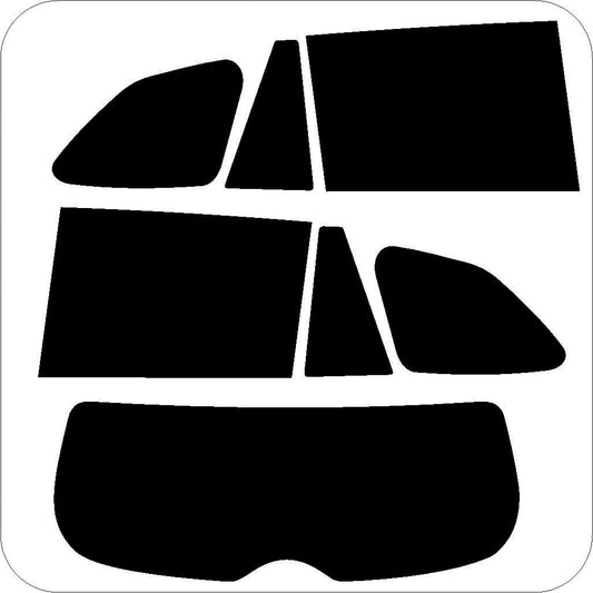 Passgenau zugeschnittenes Tönungsfolien-Set für Subaru Legacy Kombi 5 – CNC-Zuschnitt von FVB Carbon Folie