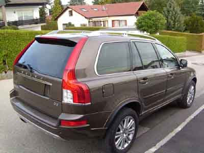 Tönungsfolie passgenau zugeschnitten und professionell montiert auf XC90 – Beispiel mit FVB Carbon Folie