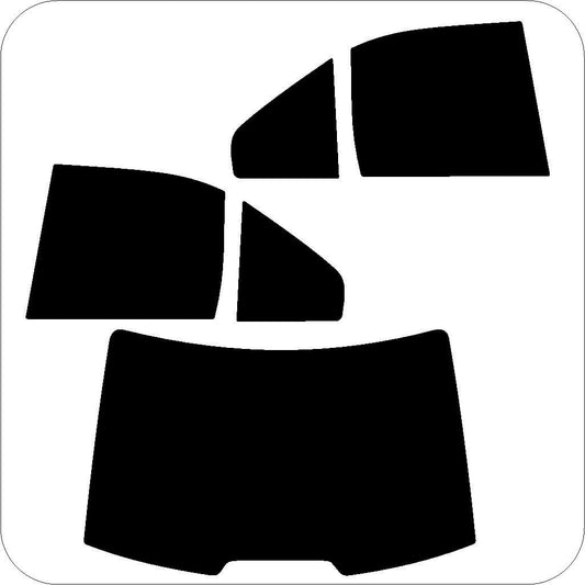 Passgenau zugeschnittenes Tönungsfolien-Set für VW Bora – CNC-Zuschnitt von FVB Carbon Folie