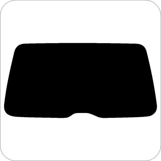 Passgenau zugeschnittenes Tönungsfolien-Set für VW Caddy 3 Heckklappe – CNC-Zuschnitt von FVB Carbon Folie