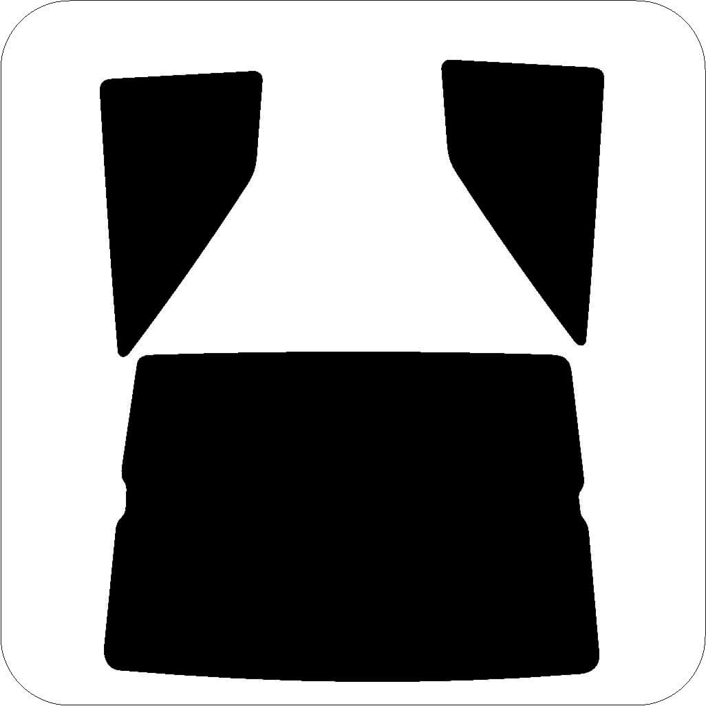 Passgenau zugeschnittenes Tönungsfolien-Set für VW Corrado – CNC-Zuschnitt von FVB Carbon Folie