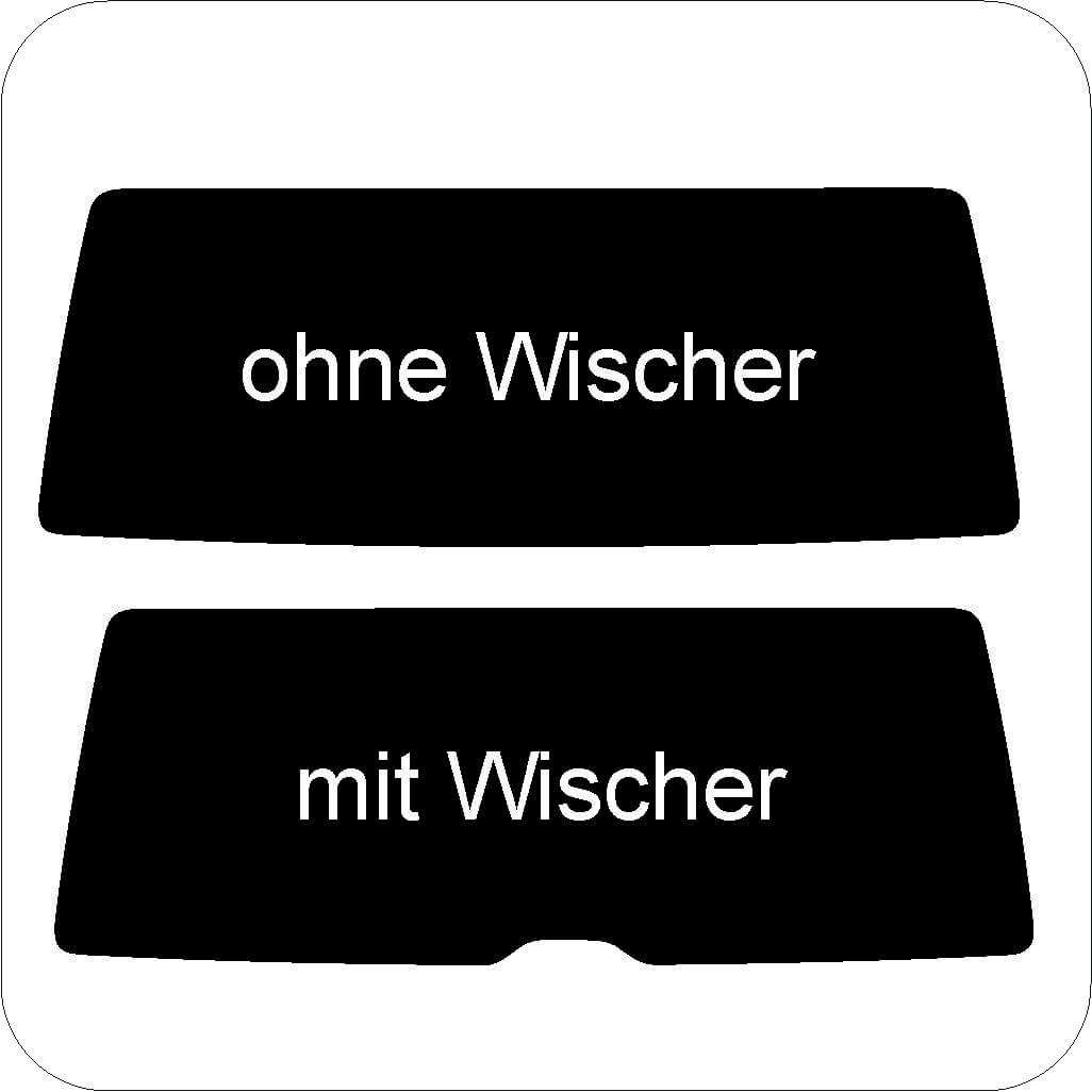 Passgenau zugeschnittenes Tönungsfolien-Set für VW T6.1 Heckklappe – CNC-Zuschnitt von FVB Carbon Folie