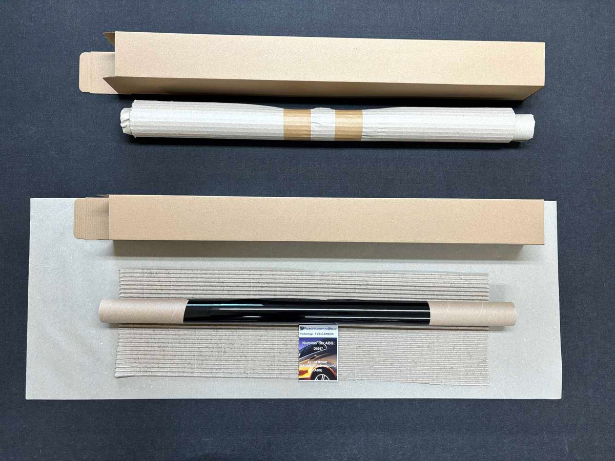 Versandverpackung von Toenungsfolien